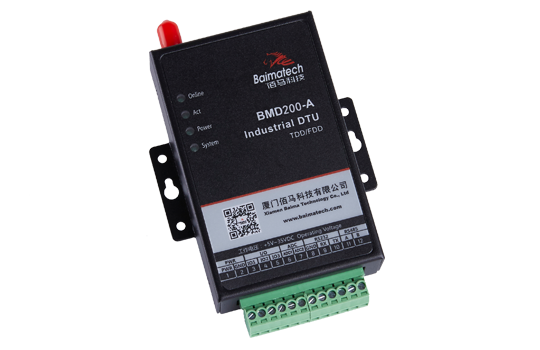 4G通信透明传输+行业协议传输+定制私有协议传输，k8凯发BMD200行业专用4G通信模块DTU数传终端
深度契合客户4G无线通信需求，无缝对接项目应用内置丰富的行业协议，（支持ModbusRTU协议、Modbus/TCP协议等）
