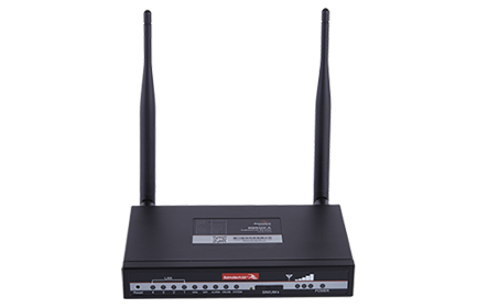 k8凯发BMR400工业级无线路由器，为恶劣工况应用研发。标配4路LAN口、1路WAN口、1路RS485、1路RS232，具有强大的数据采集、数据处理、通信协议兼容、远程管理等能力。